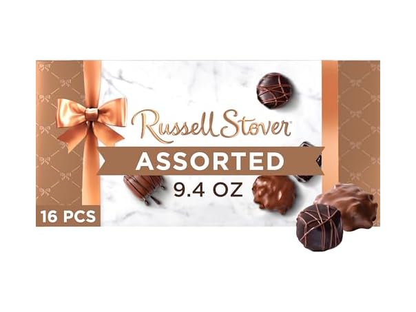 $7.99, Was $12.58, 36% Off! Russell Stover Milk Dark Choc Box 9.4oz dealfomo