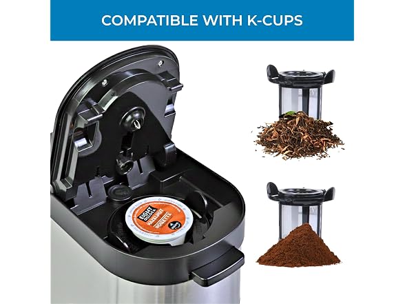 Kenmore Single Serve Coffee Maker Black - Gallery 3