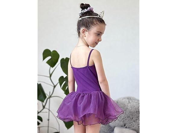Girls Strap Ballet Tutu Dress