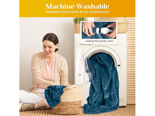 Twin Size Electric Heated Blanket