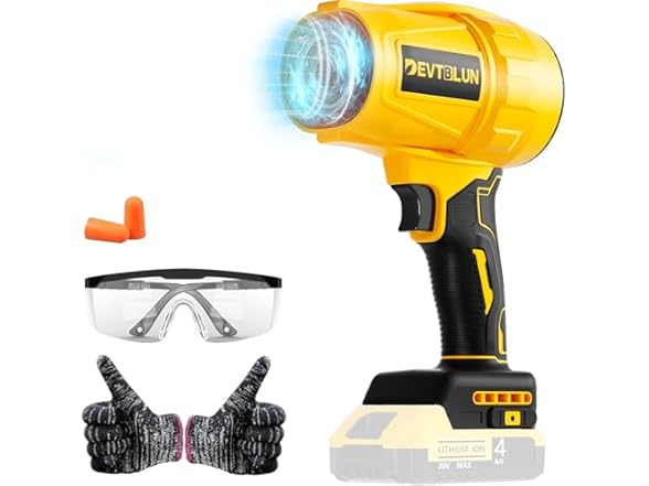 DEVTBLUN Electric Cordless Leaf Blower