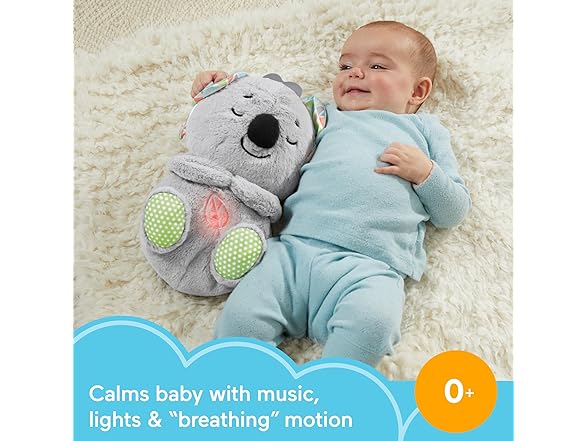Fisher-Price Baby Toy Soothe 'n Snuggle Koala Plush