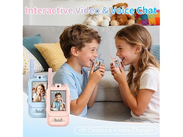 Walant Video Walkie Talkies for Kids