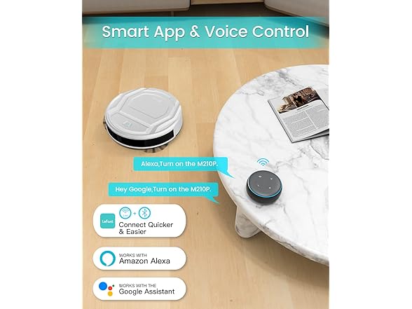 Lefant White Robot Vacuum Cleaner