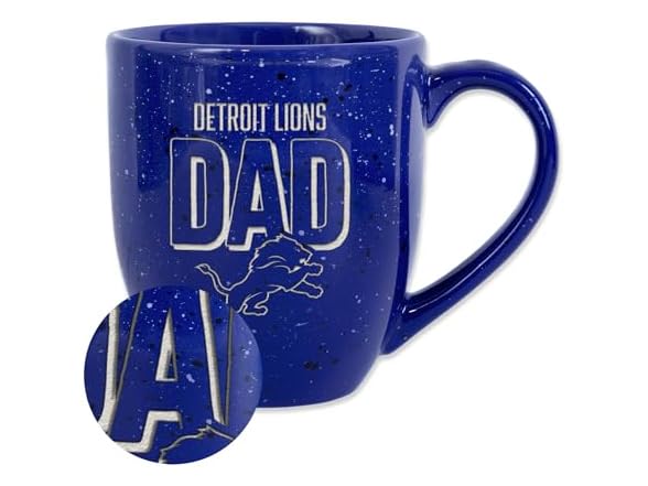 Detroit Lions Dad Coffee Mug
