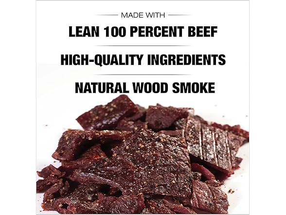 Old Trapper Beef Jerky, Peppered 8 Ounce