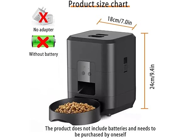 2L WiFi Automatic Cat Feeder
