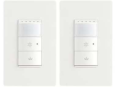 $10.99 Smart Motion Dimmer Switch 2pk White dealfomo