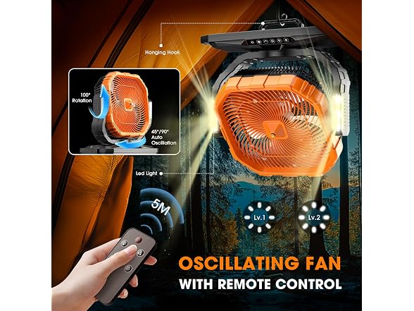 Ausic 5 Gal 12" Portable Misting Fan