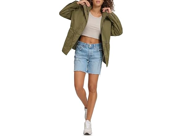 Levi's Women (L) Stand Collar Cotton Jacket