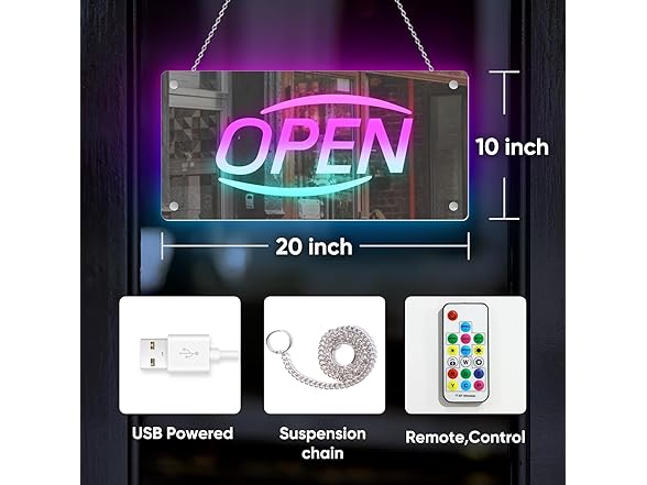 hadfew Led Open Signs for Business