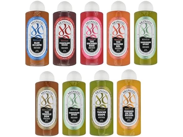 SKIN&CO Italian Escape Body Wash Set