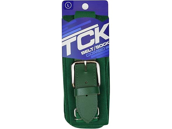 TCK Twin City Baseball Sock & Belt Combo