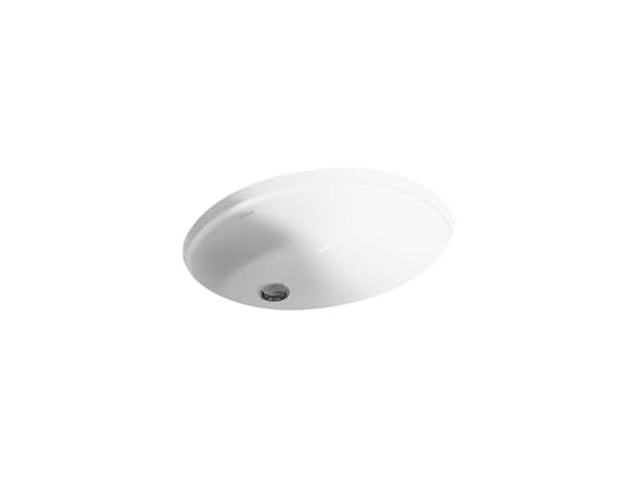 Kohler Caxton Oval 17 x 14 Undermount bathroo
