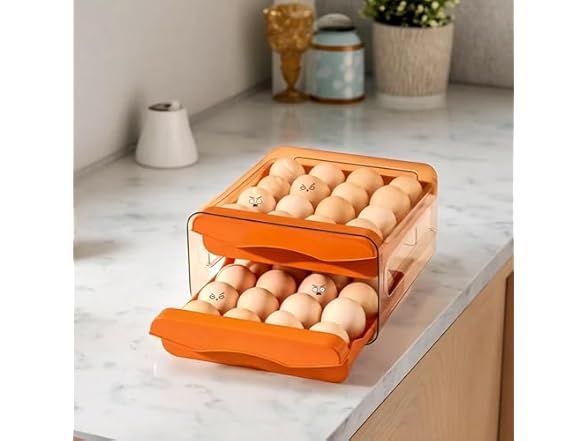 Luxury egg box, holds 32 eggs