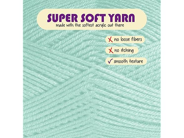 Hearth & Harbor Acrylic Yarn 370 yards Mint