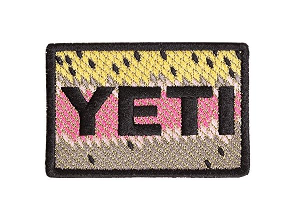 YETI Rainbow Trout Hook and Loop Patch