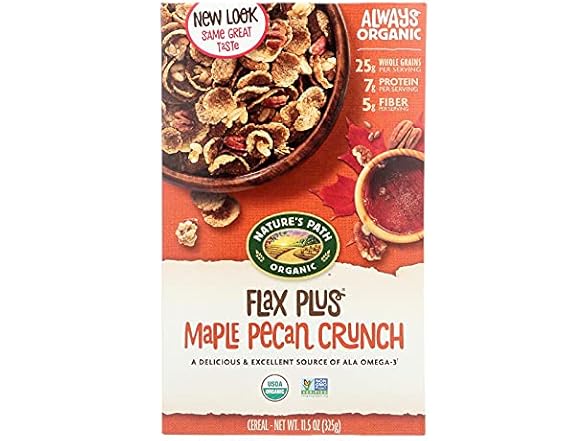 Nature's Path Organic Flax Plus® Cereal Maple Pecan