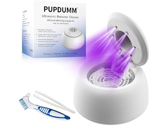 Ultrasonic Retainer Cleaner