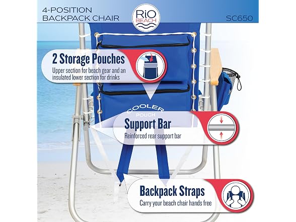 RIO Gear 4-Position Hi-Boy Backpack