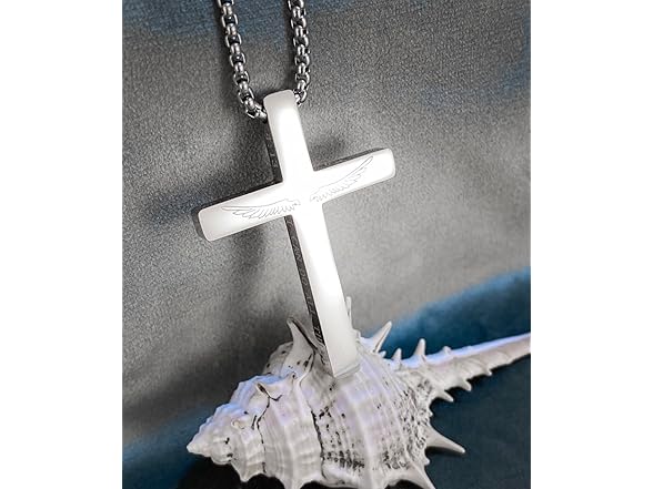 KouGeMou Silver Wings Necklace