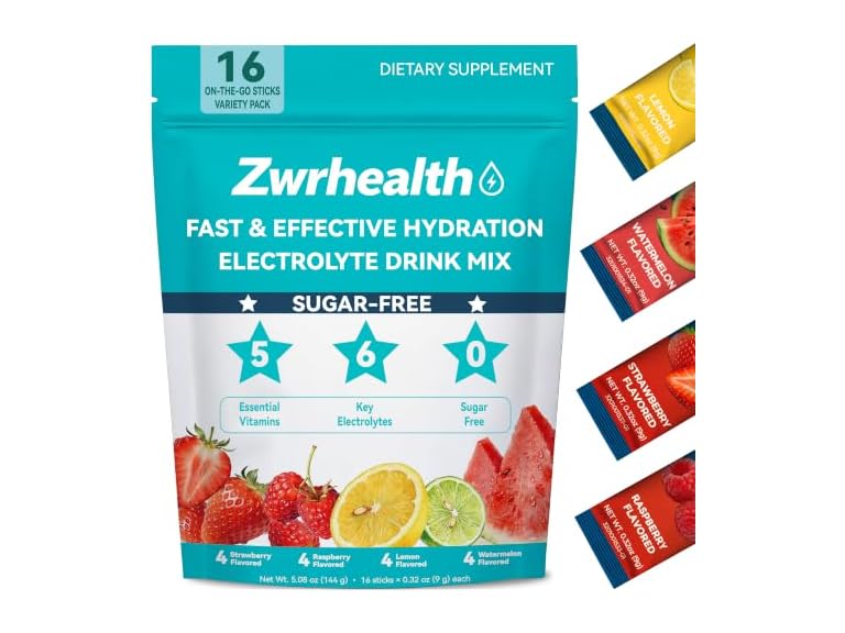 Zwrhealth Electrolyte Powder Packets