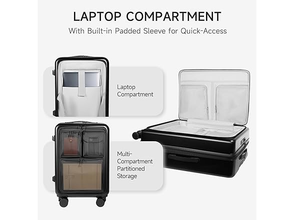 FOGFLY 24 Inch Hardshell Suitcase