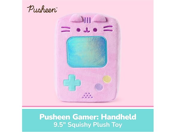 GUND Pusheen Gaming Handheld Console Plush,  9.5” - Gallery 2