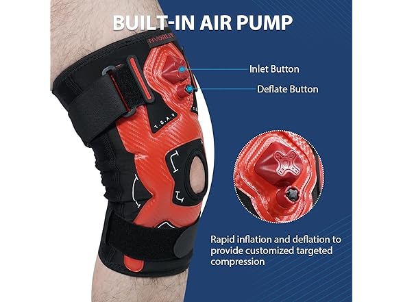Nvorliy Inflatable Knee Brace