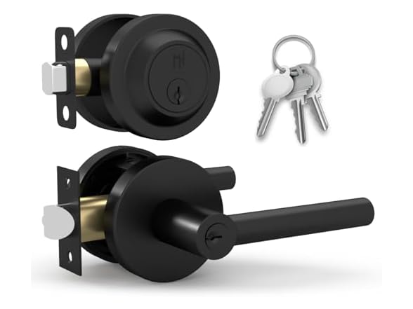 Matte Black Entry - Combo