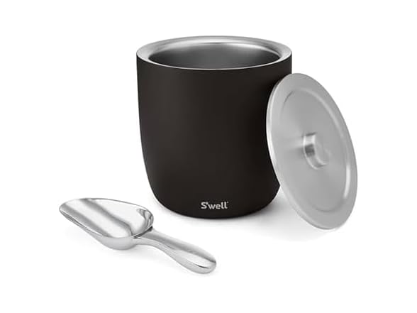 S'well Stainless Steel Ice Bucket XL 100oz, Onyx