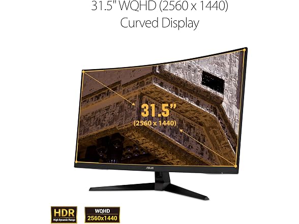 ASUS TUF Gaming VG32VQ1B 31.5” Curved Monitor