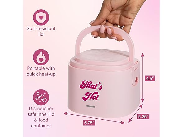 Paris Hilton Electric Lunch Warmer