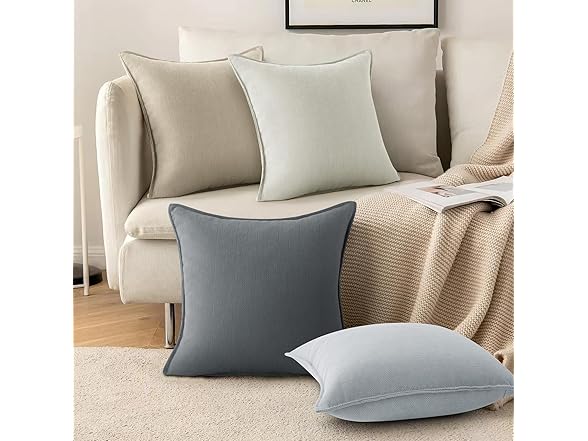 Silkena Throw Pillow Covers