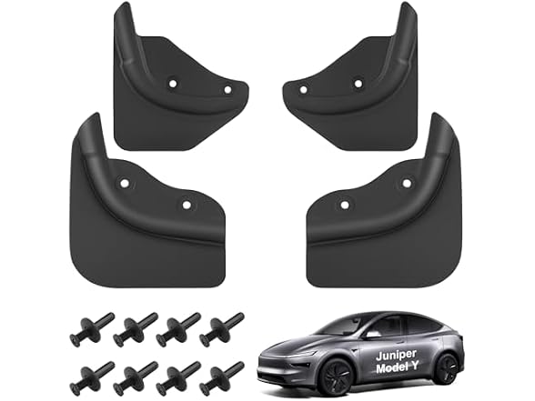 Safotad Mud Flaps for 2025-2026 Model Y