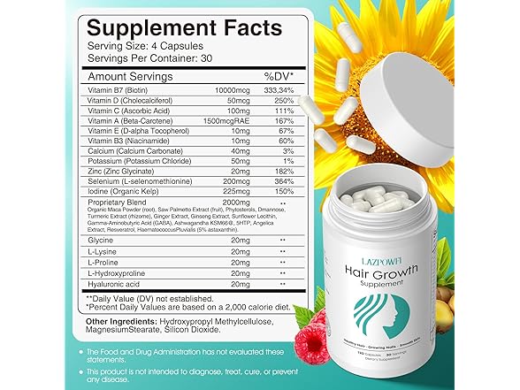 Lazpowfi Hair Growth Products