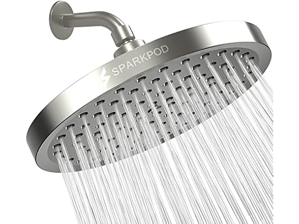 Brushed Nickel- 8 Round