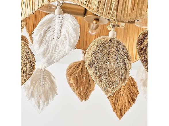 Parrot Uncle 15.7 Inch Semi Flush Mount Ceiling Light