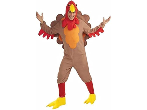 Rubies Fleece Turkey Costume Adults