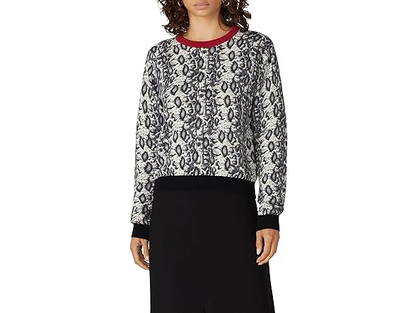 Koche Grey Python Print Sweater (M)