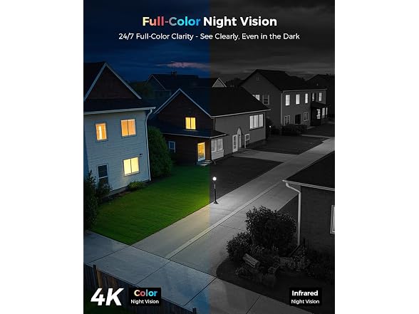 Hiseeu 4MP Solar Security Camera