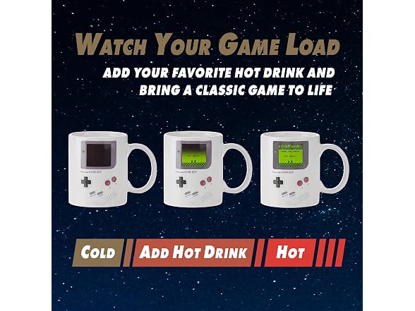 Gameboy Heat Changing Coffee Mug 10oz