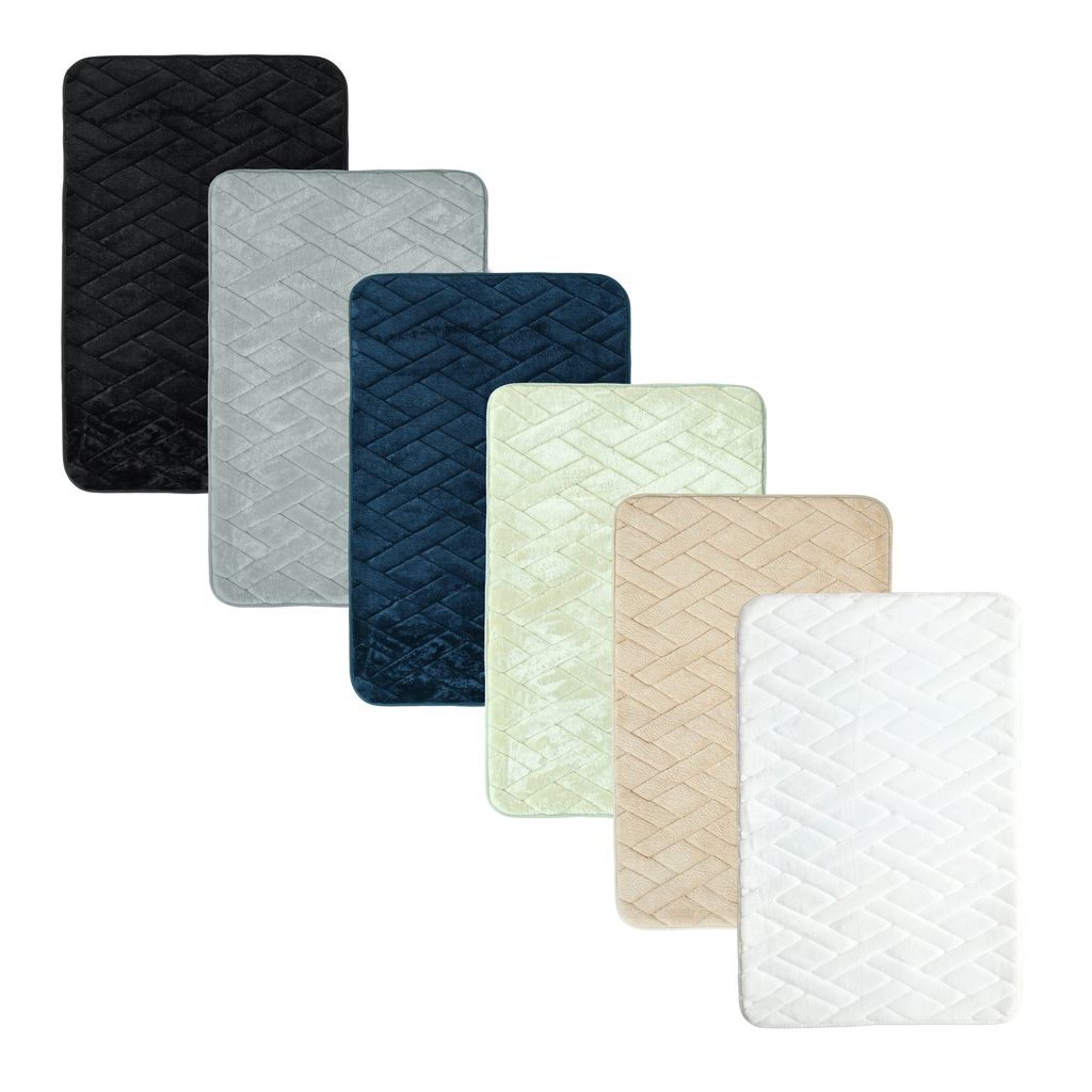 Dan River 2PC Luxury Memory Foam Bath Mats - Gallery 8