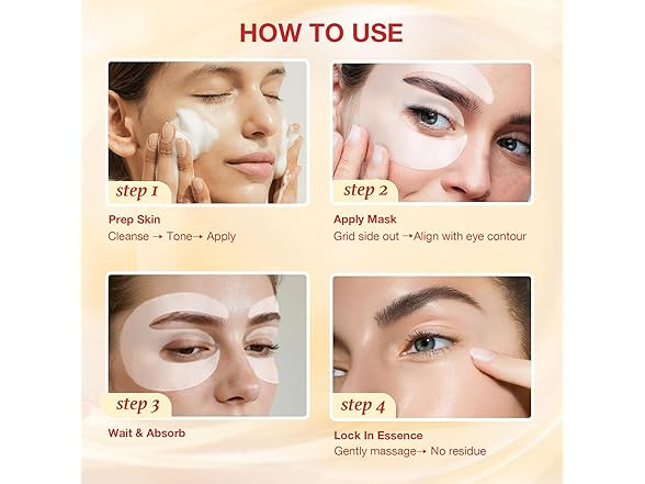 GONIM Under Eye Patches 360° Fit