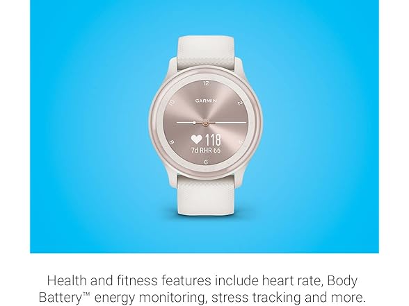 Garmin Vivomove Sport Hybrid Smartwatch (Refurbished)