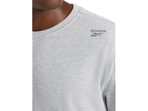 Mens Volt Long Sleeve Crewneck T-Shirt Standard Fit