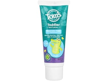$1.99, Was $3.69, 46% Off! Tom's of Maine Fluoride-Free Toothpaste, Mild Fruit dealfomo
