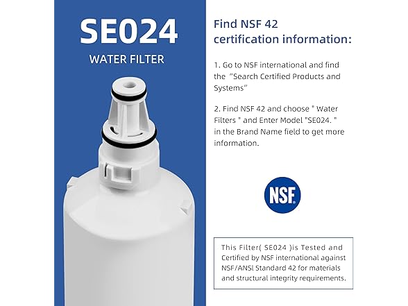 SETFEEL  F-1000 Water Filter Replacement