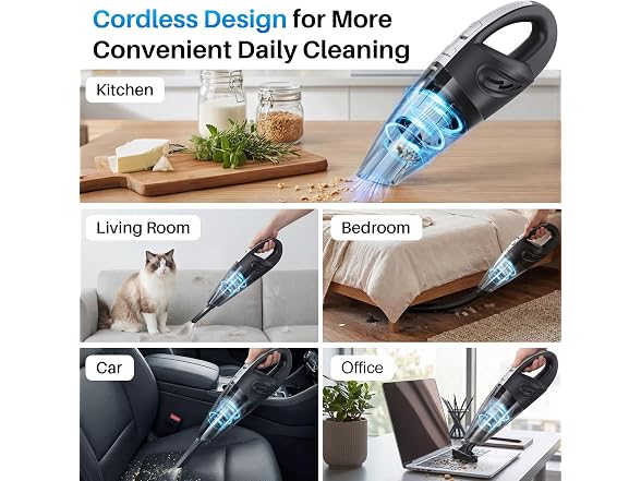 Sharptek Car Vacuum Ceaner with Bag