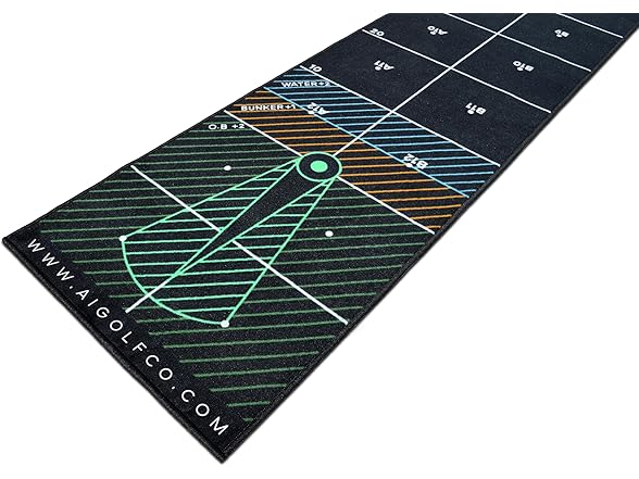 On Par AI Golf Gemini Series Putting Mat